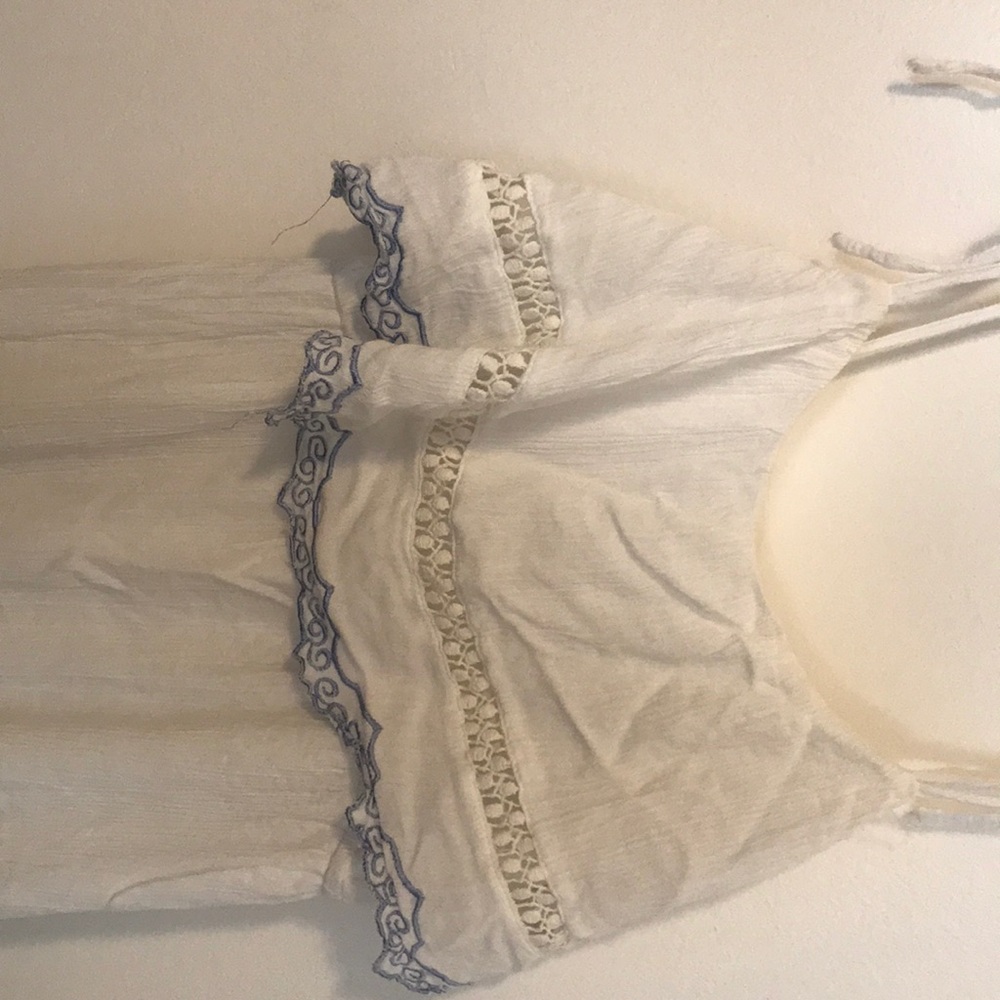 Long white dress